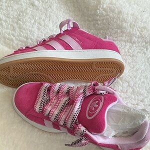 Adidas Kids Sneakers in Pink and White